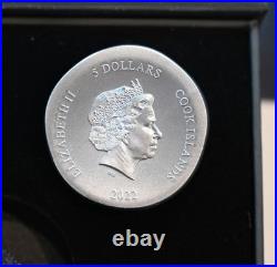 5 Dollar Pegasos Pegasus Ultra High Relief Cook Islands 1 oz Silver 2022