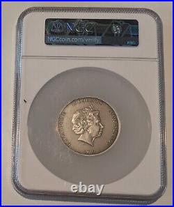 7K Zhong Kui Mythology 2019 $20 Cook Islands 999 Silver Coin Graded NGS MS 69