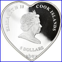 #884876 Coin, Cook Islands, Elizabeth II, 5 Dollars, 2007, Proof, MS, Sil, ver