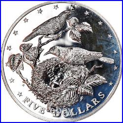 #907694 Coin, Cook Islands, Elizabeth II, 5 Dollars, 1978, Franklin Mint, USA