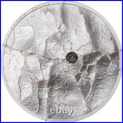 ABA PANU Meteorite Impacts 1 oz Silver Proof Coin $5 Cook Islands 2022