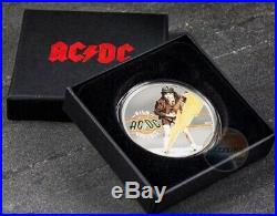 AC/DC For Those About to Rock $2 Silver Coin Cook Islands 2019