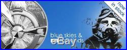 AIRPLANE PROPELLER BLUE SKIES 2020 Cook Islands 2oz proof silver coin