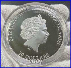 ALCATRAZ ISLAND 3 Oz Silver Coin $20 Cook Islands 2023 ALCATRAZ ISLAND 3 Oz Silver Coin $20 Cook Islands 2023