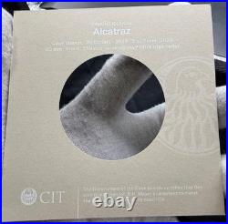 ALCATRAZ ISLAND 3 Oz Silver Coin $20 Cook Islands 2023