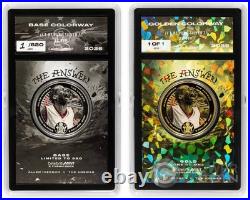 ALLEN IVERSON Blind Box 1 Oz Silver Coin 5$ Cook Islands 2026