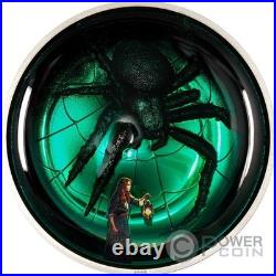 ARACHNOPHOBIA Phobias Spider 2 Oz Silver Coin 10$ Cook Islands 2025