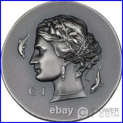 ARETHUSA 1 Oz Silver Coin 5$ Cook Islands 2023