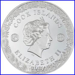 AUTUMN Manga 1 Oz Silver Coin $5 Cook Islands 2022