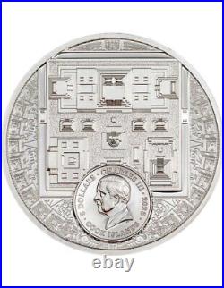 AZTEC EMPIRE 1 Oz Silver Coin 5$ Cook Islands 2025