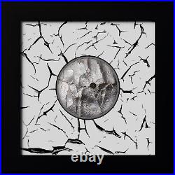 Aba panu meteorite 1 oz silver coin Cook Islands 2022