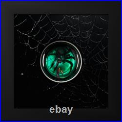 Arachnophobia Phobias 2 oz Proof Silver Coin 10$ Cook Islands 2025