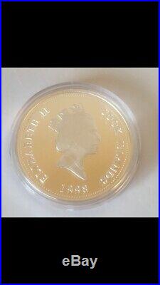 Australian Silver Coin Fauna Series 1998 COOK ISLANDS 5 x 1 Oz Perth Mint