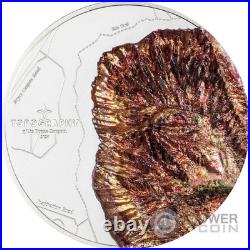 BRYCE CANYON Topography 5 Oz Silver Coin 25$ Cook Islands 2026