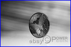 BUTTERFLY 1 Oz Silver Coin 5$ Cook Islands 2025