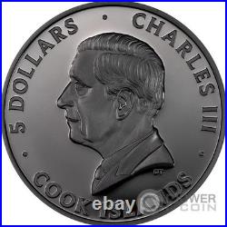 BUTTERFLY Nano Shine 1 Oz Silver Coin 5$ Cook Islands 2025