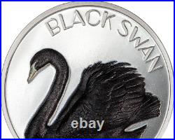 Black Swan Cook Islands 10$ 2023 99,9% silver coin. 2 oz Black Swan Cook Islands 10$ 2023 99,9% silver coin. 2 oz