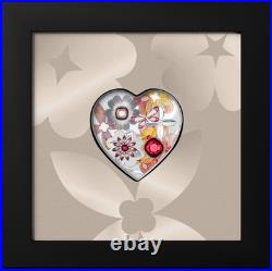 Brilliant Love Blossom. Cook Islands 5$ 2026 99,9% silver coin