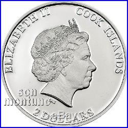 CANONIZATION OF POPE JOHN PAUL II Religious People Silver Coin 2014 Cook Islands