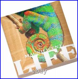 CHAMELEON Magnificent Life 1 Oz Silver Coin 5$ Cook Islands 2020