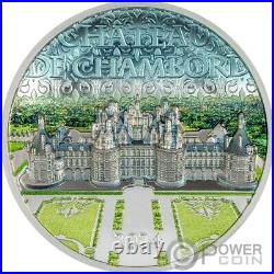 CHATEAU DE CHAMBORD 2 Oz Silver Coin 10$ Cook Islands 2024