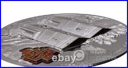 CHURCH OF SAINT GEORGE 2 Oz Silver Coin 10$ Cook Islands 2023