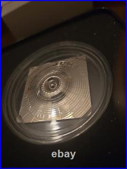 CIT 2015 Cook Islands 2 dollars Space Time Continuum 1/2oz silver proof coin