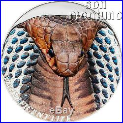 COBRA Magnificent Life Series 1 oz Silver Proof Coin 2017 COOK ISLANDS $5