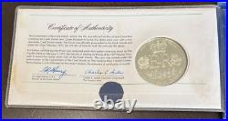 COOK ISLANDS 1977 SILVER JUBILEE PNC with $25 SILVER PROOF COIN ASW 1.4527 oz