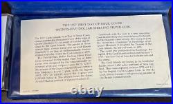 COOK ISLANDS 1977 SILVER JUBILEE PNC with $25 SILVER PROOF COIN ASW 1.4527 oz