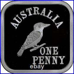 COOK ISLANDS 1 Dollar 2006 Silver 1oz NGC PF69′Australian Square Penny Pattern