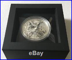 COOK ISLANDS $25 2017 7 Summits Mt. Everest 5oz. 999 Silver Coin OGP