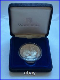 COOK ISLANDS Silver Proof Coin 1990 Christopher Columbus Fifty 50 Dollar