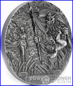 CRONUS Titans 3 Oz Silver Coin 20$ Cook Islands 2021