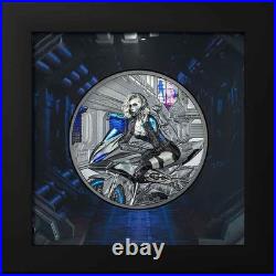 CYBER QUEEN 3 Oz Silver Coin 20$ Cook Islands 2023