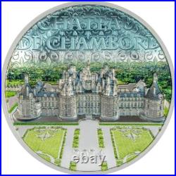 Château de Chambord 2024 $10 2 oz Silver Proof Coin Cook Islands CIT