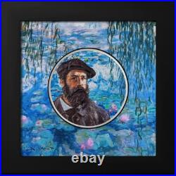 Claude Monet Masters of Art 2 oz Proof Silver Coin 10$ Cook Islands 2023