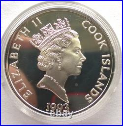 Cook 1993 Sir Martin Frobisher 50 Dollars Silver Coin, Proof