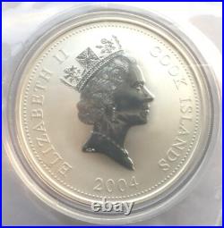 Cook 2004 Romance of the Three Kingdoms 5oz Silver Coin, Rare Cook 2004 Romance of the Three Kingdoms 5oz Silver Coin, Rare