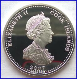 Cook 2007 Battle 1 Dollar Silver Coin, Proof