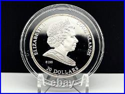 Cook 2008 Masterpieces of Art LAST SUPPER Leonardo Da Vinci 3 oz Silver Coin
