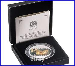 Cook 2009 Masterpieces of Art Carl Spitzweg The poor Poet 3 oz Silver Coin