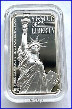 Cook 2017 Liberty 10 Dollars Piedfort 2oz Silver Coin, Proof