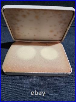 Cook Islands 1973 2 Silver Coin Proof Set