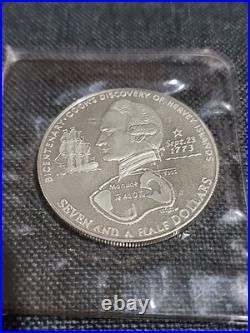 Cook Islands 1973 2 Silver Coin Proof Set