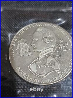 Cook Islands 1973 2 Silver Coin Proof Set