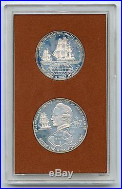 Cook Islands 1973 PROOF Coin Set Silver Royal Australian Mint MA139