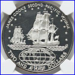 Cook Islands 1974 9 Coin Proof Set In Mint Sealed Container With Paperwork New