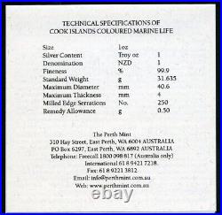 Cook Islands 1999 Marine Collection Silver Coin Set