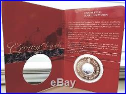 Cook Islands 2002 Crown Jewels. 999 Silver Locket Coin Perth Mint Rare $1